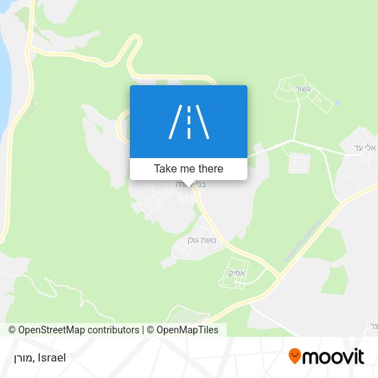 מורן map
