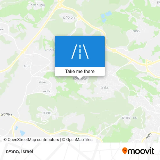 Карта מחניים