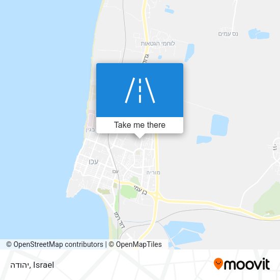 יהודה map