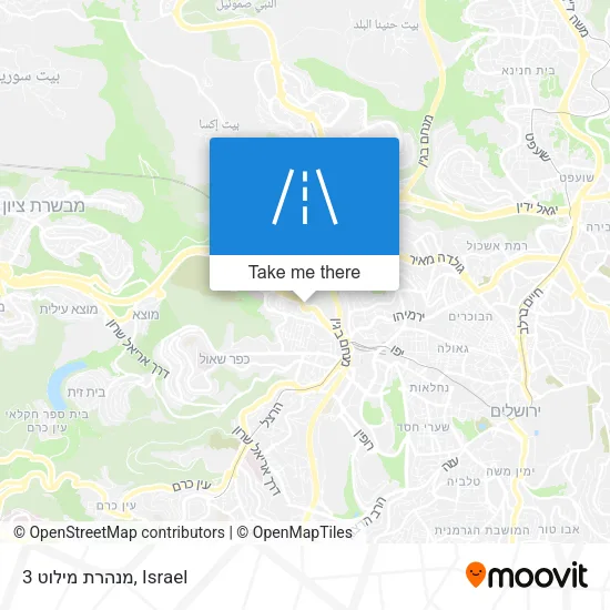 Карта מנהרת מילוט 3
