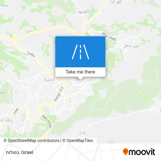 Карта כסולות