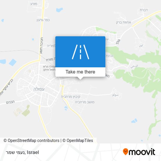 נעמי שמר map