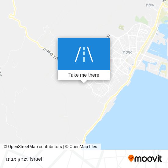 יצחק אבינו map