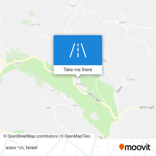 הרי גופנא map