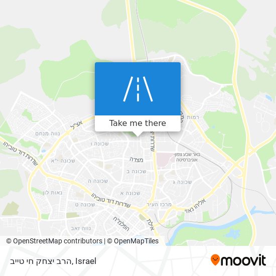 הרב יצחק חי טייב map