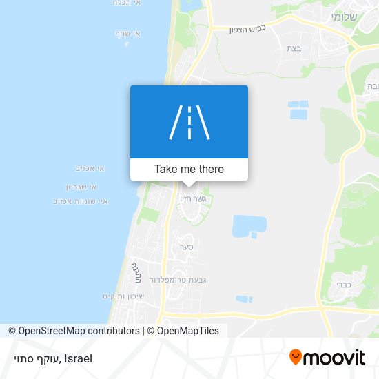 עוקף סתוי map