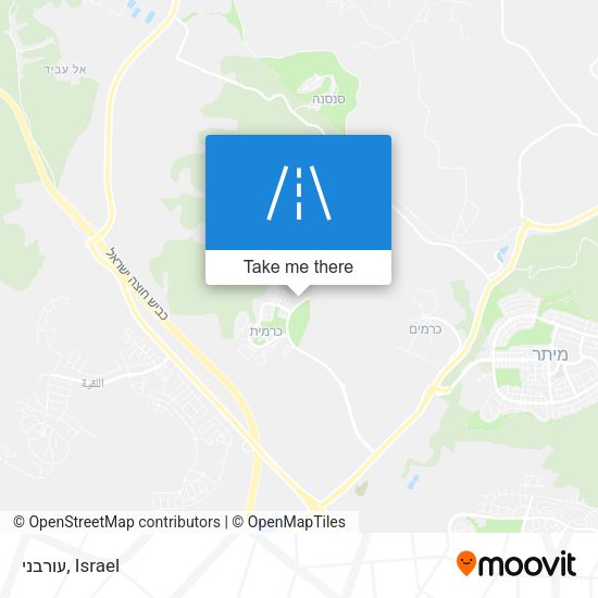 Карта עורבני