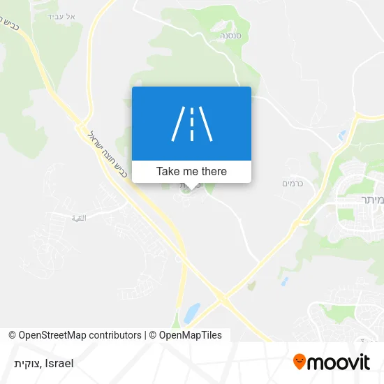 Карта צוקית