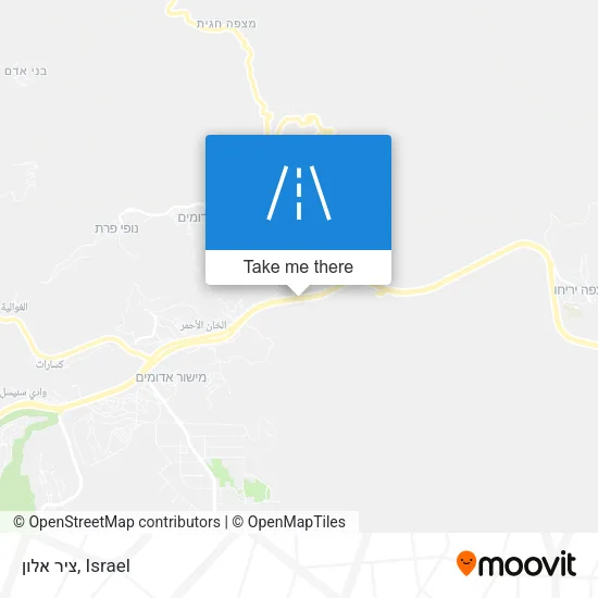 Карта ציר אלון