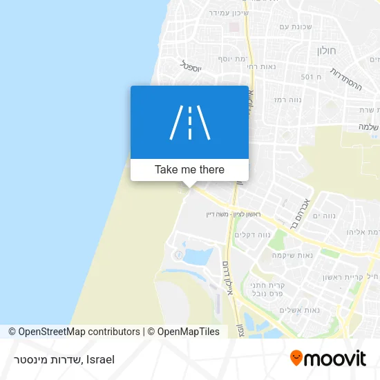 Карта שדרות מינסטר