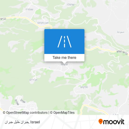 جبران خليل جبران map