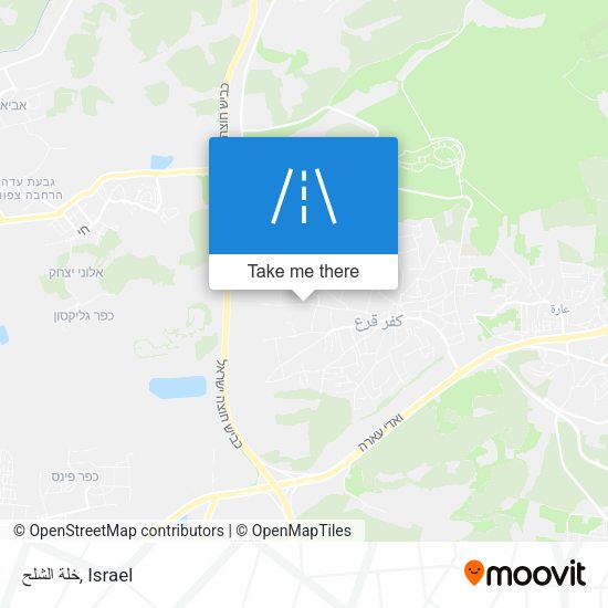 خلة الشلح map