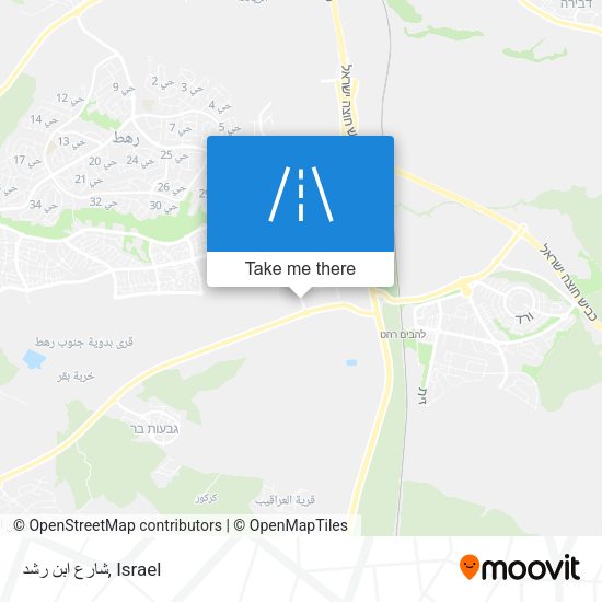 شارع ابن رشد map