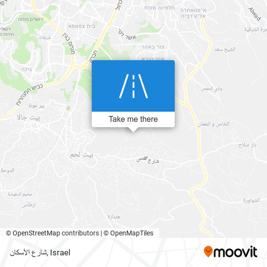 شارع الأسكان map