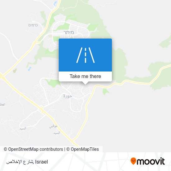 شارع الإخلاص map