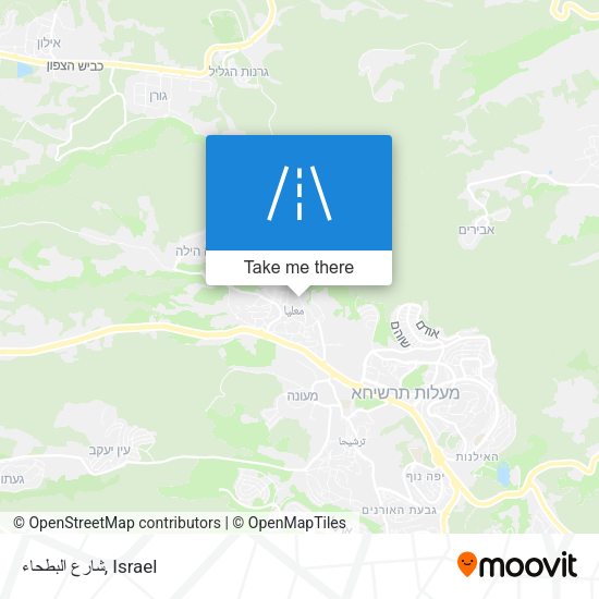 شارع البطحاء map