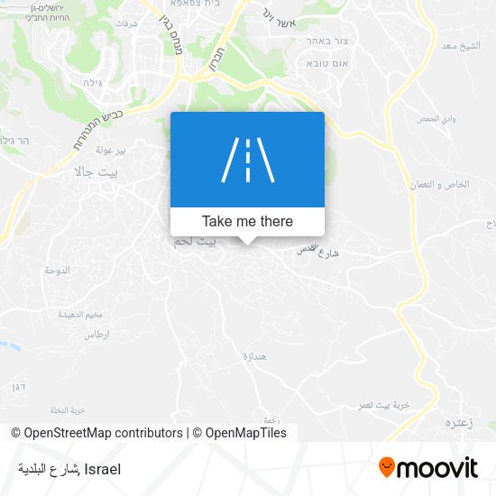 شارع البلدية map