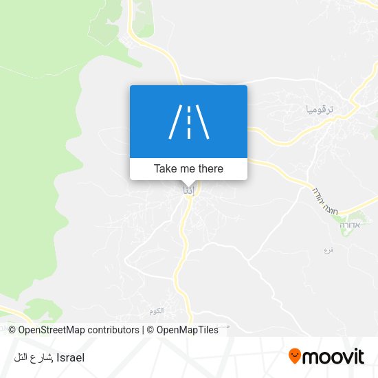 شارع التل map