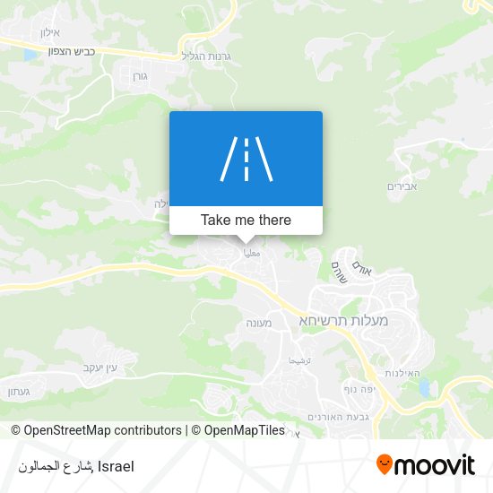 شارع الجمالون map