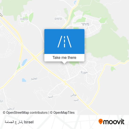 شارع الجمامة map