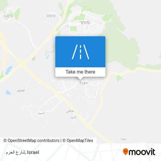 شارع الحرم map