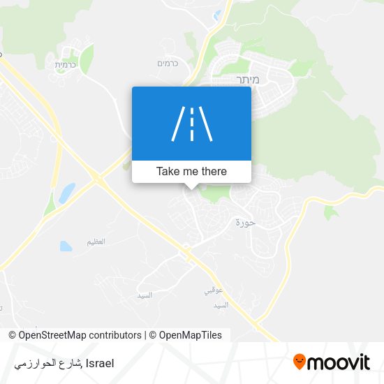 شارع الحوارزمي map