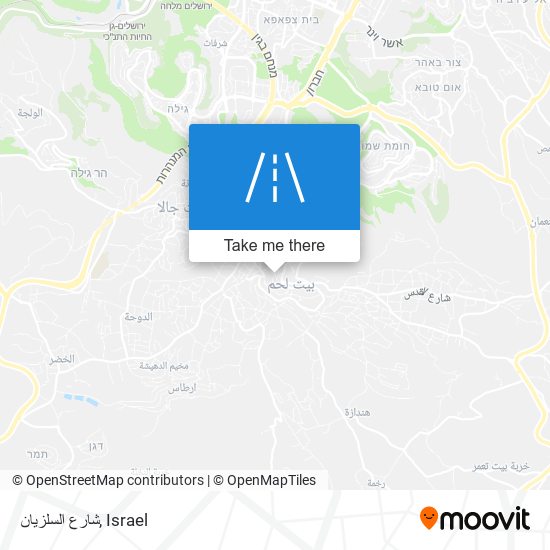 شارع السلزيان map