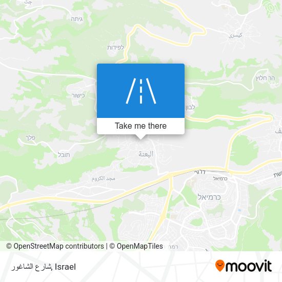 شارع الشاغور map