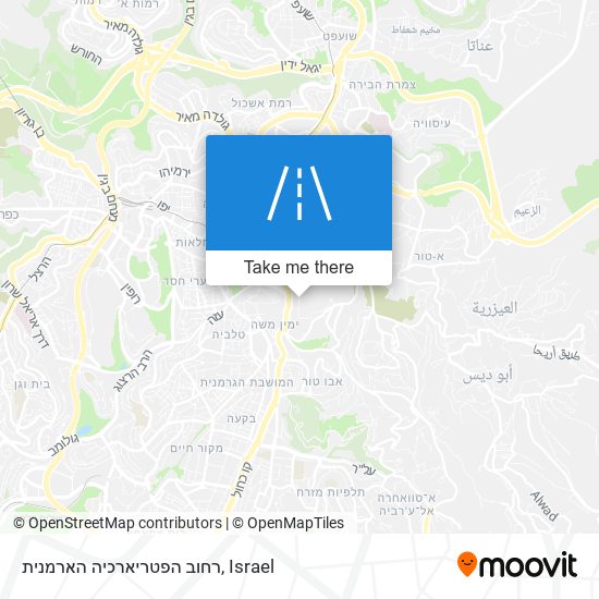 רחוב הפטריארכיה הארמנית map