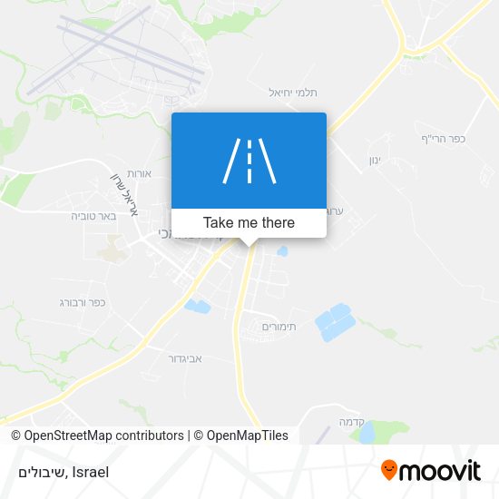 שיבולים map