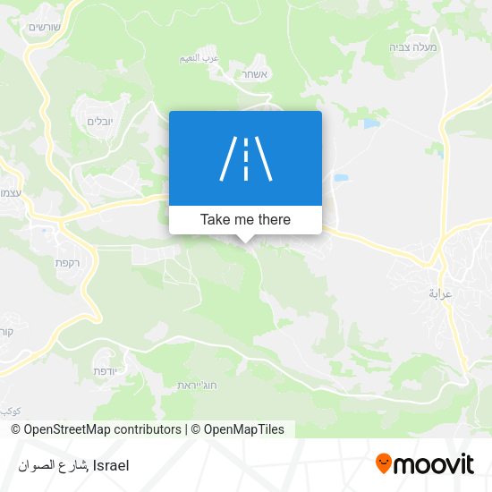 شارع الصوان map