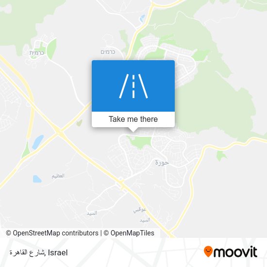 شارع القاهرة map