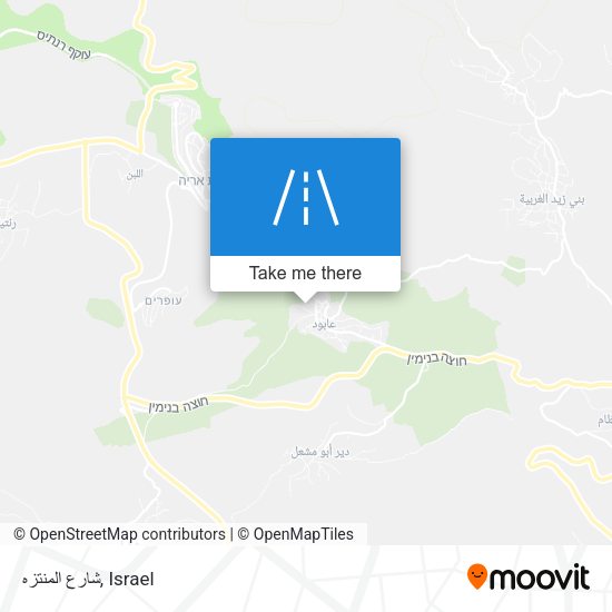 شارع المنتزه map