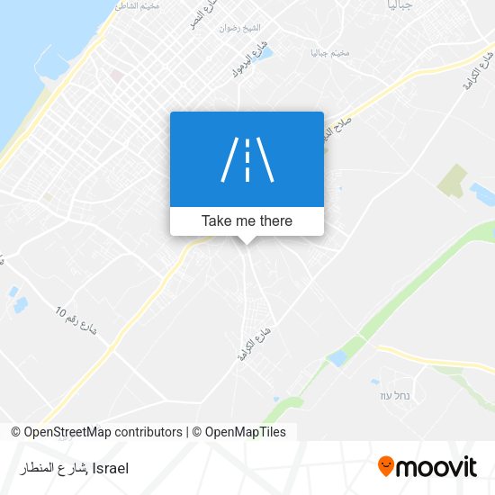 شارع المنطار map