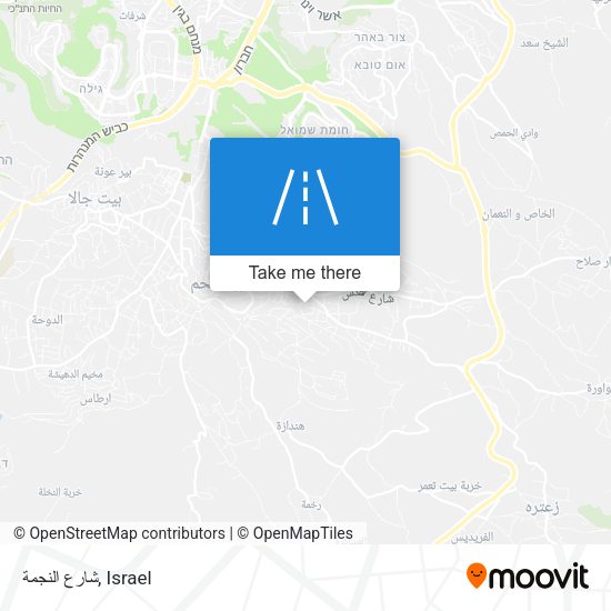 شارع النجمة map