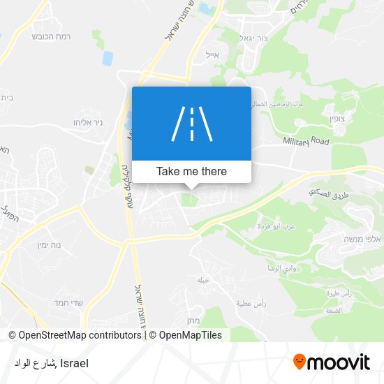 شارع الواد map