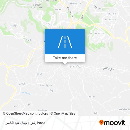 شارع جمال عبد الناصر map