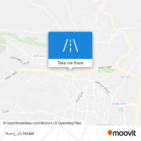 شارع حسكا map