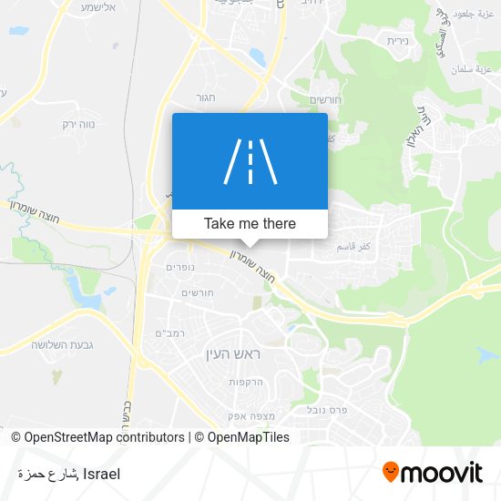 شارع حمزة map
