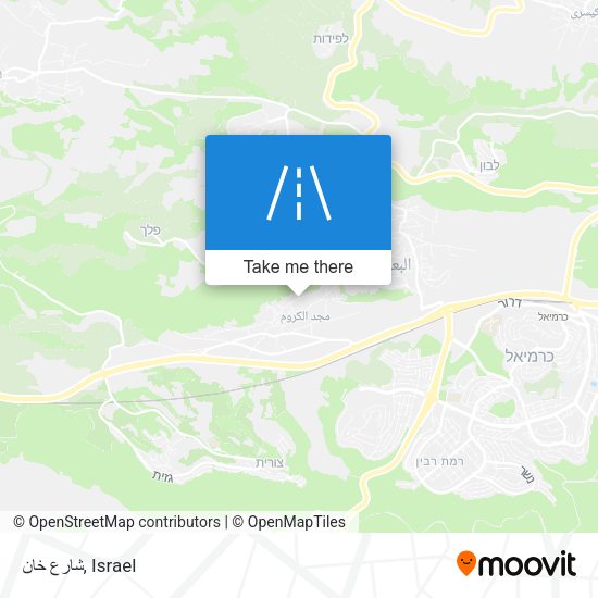 شارع خان map
