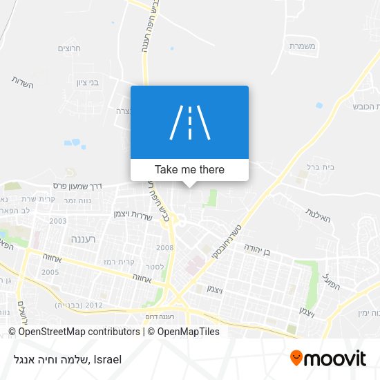 שלמה וחיה אנגל map