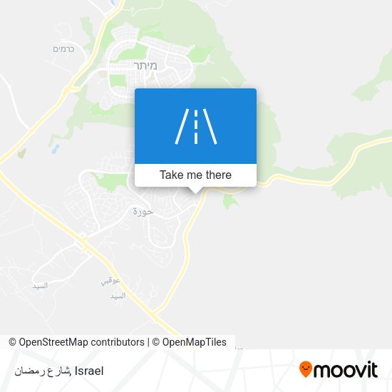 شارع رمضان map