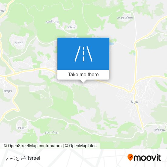 شارع زمزم map