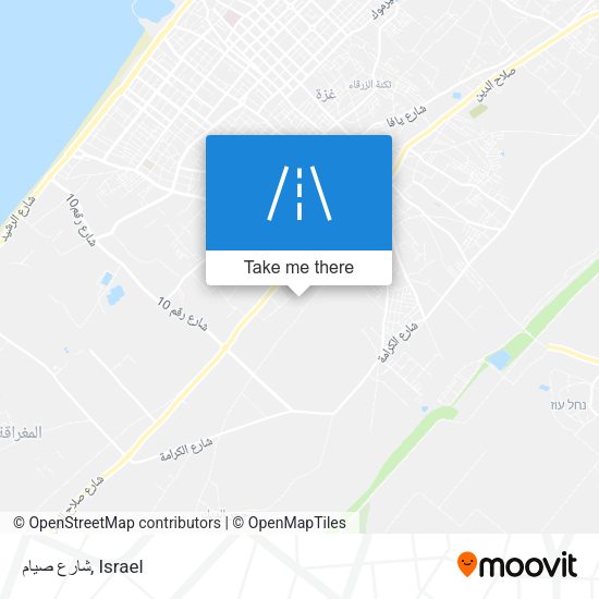 شارع صيام map