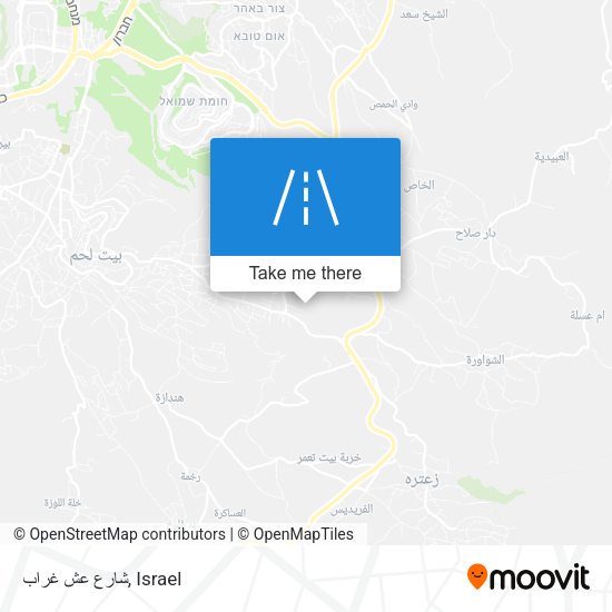شارع عش غراب map