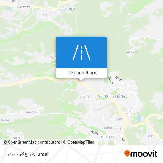 شارع كارم أبونار map