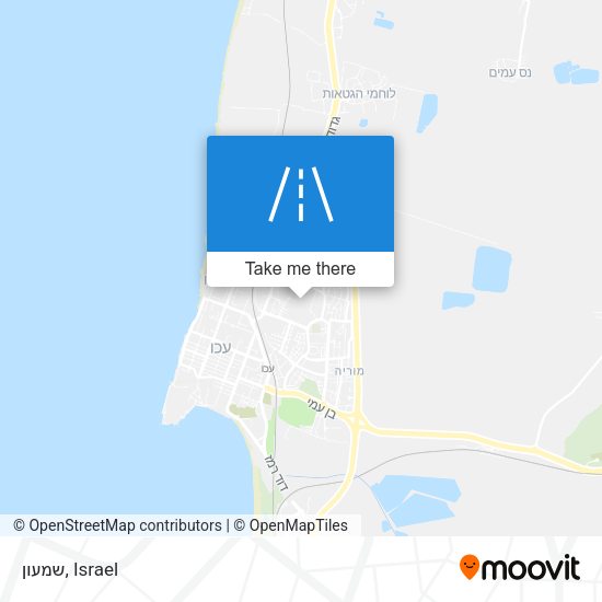 שמעון map