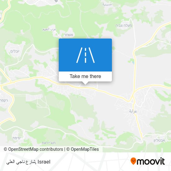 شارع ناجي العلي map