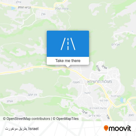 طريق مونفورت map