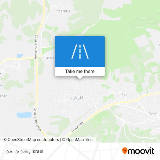 عثمان بن عفان map